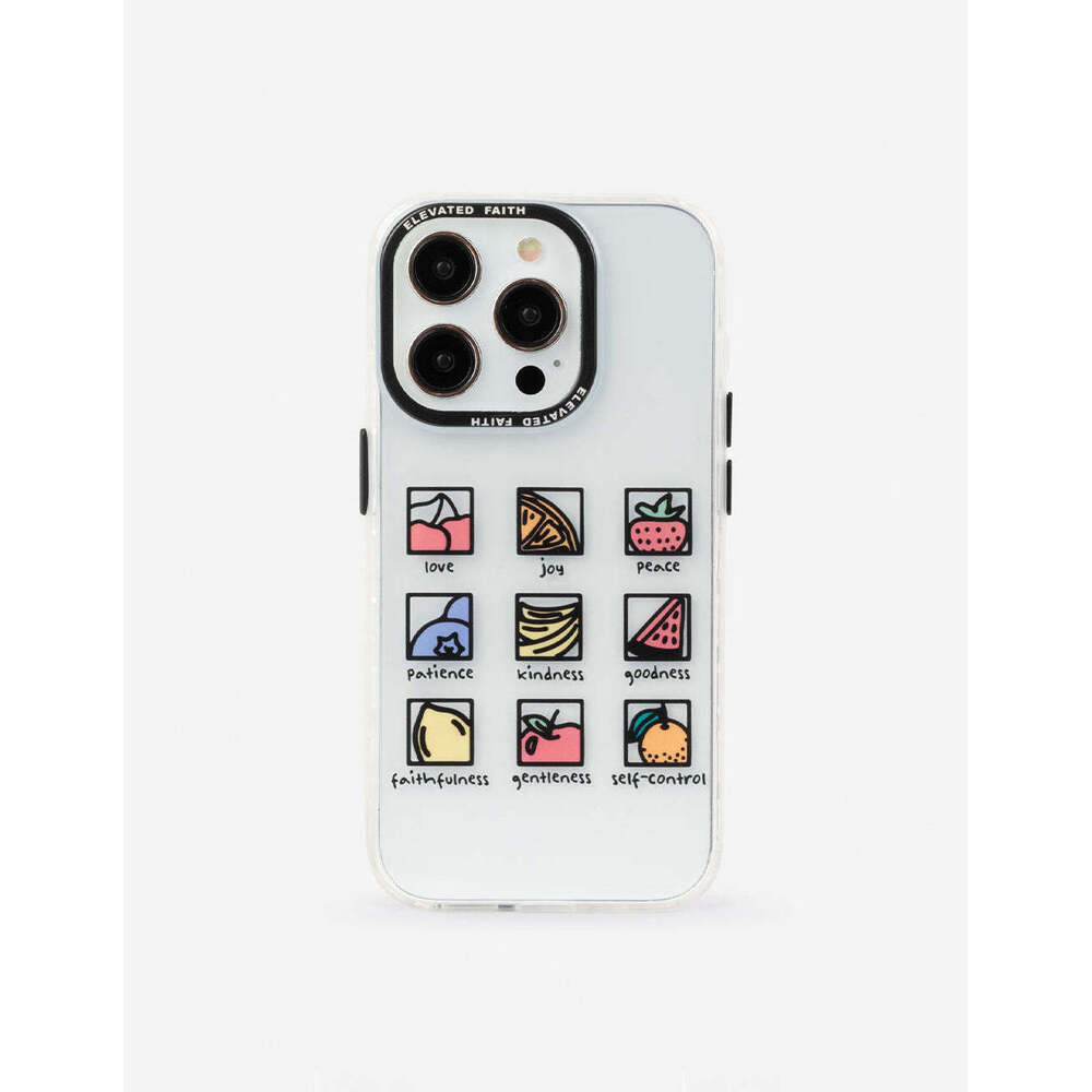 Elevated Faith Clear Fruit of the Spirit Phone Case iPhone 14 Pro
